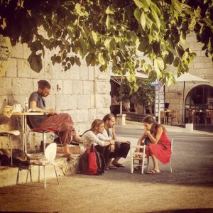 Tours in Jerusalem with Yishay Shavit - summer in Ein Carem