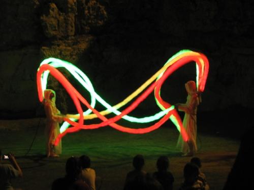 Tours in Jerusalem withe Yishay Shavit - The Light Festival - By the old city walls