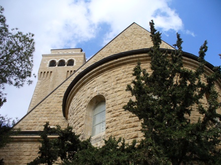 Tours in Jerusalem withe Yishay Shavit - The Augusta Victoria church