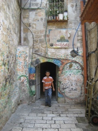 Tours in Jerusalem withe Yishay Shavit - A house of a Haj